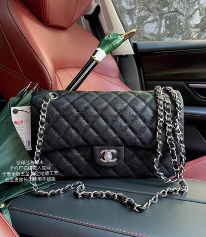 Classic Calfskin Top Handle Bag