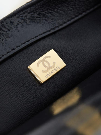 Leather Top Handle Bag