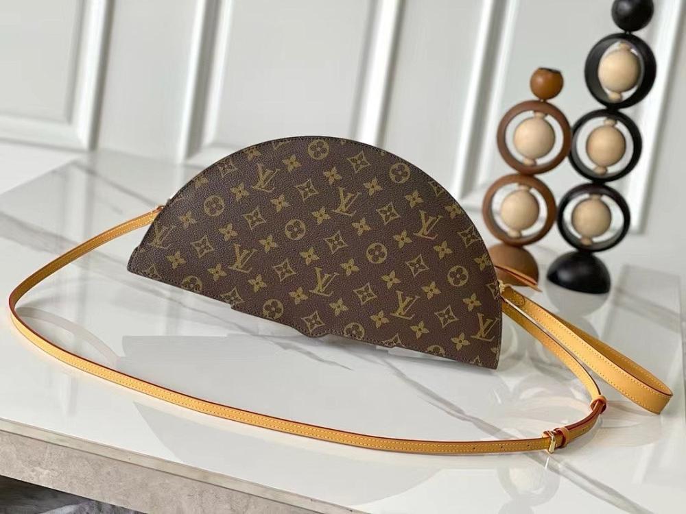 Luxury Monogram Leather Shoulder Bag – Special Edition