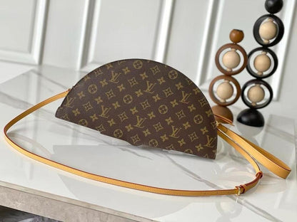 Luxury Monogram Leather Shoulder Bag – Special Edition