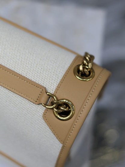 Alma Leather Top Handle Bag