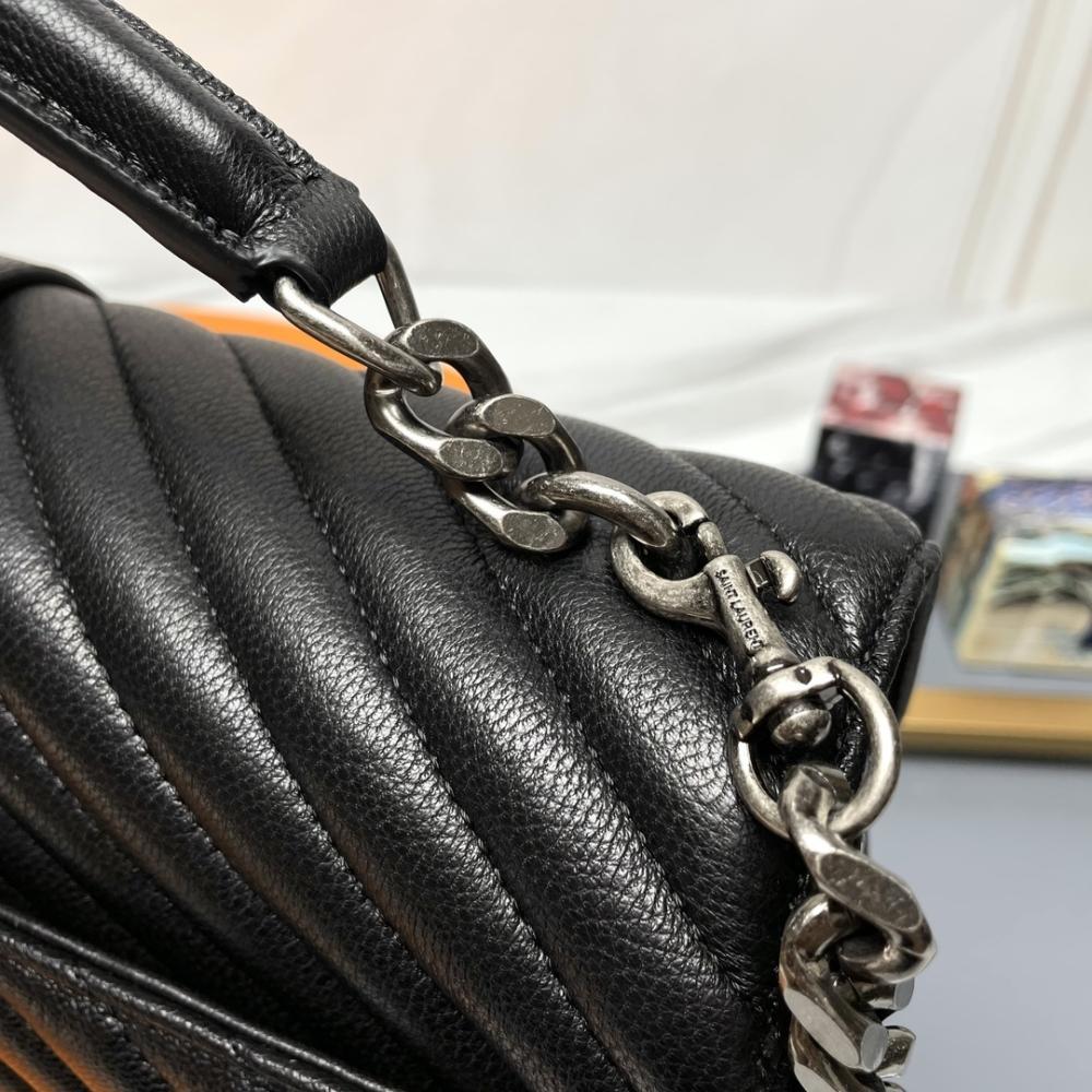 Leather Top Handle Bag