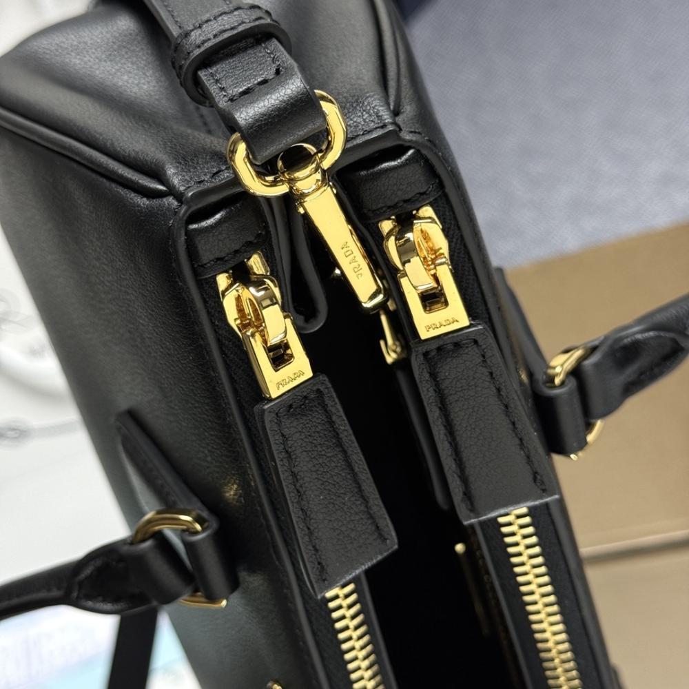 Leather Top Handle Bag