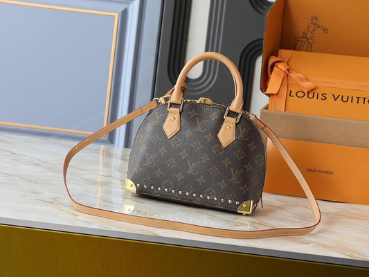 Alma Monogram Crossbody Bag