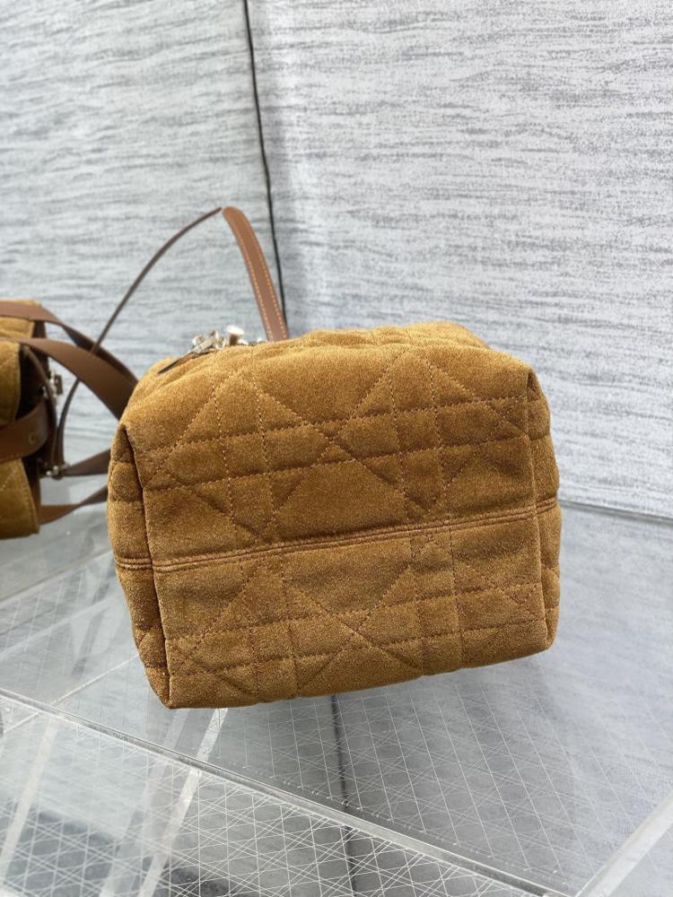 Classic Suede Top Handle Bag