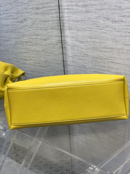 Leather Top Handle Bag