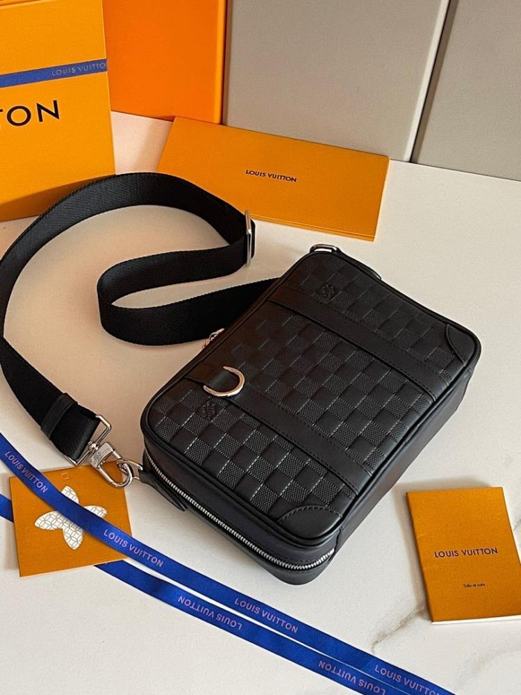 Luxury Refined Leather Crossbody Bag
