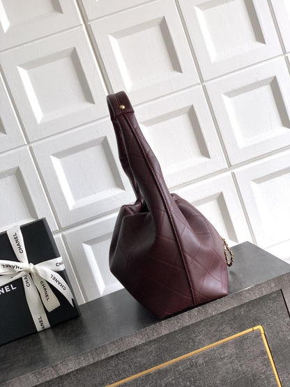Leather Hobo Bag