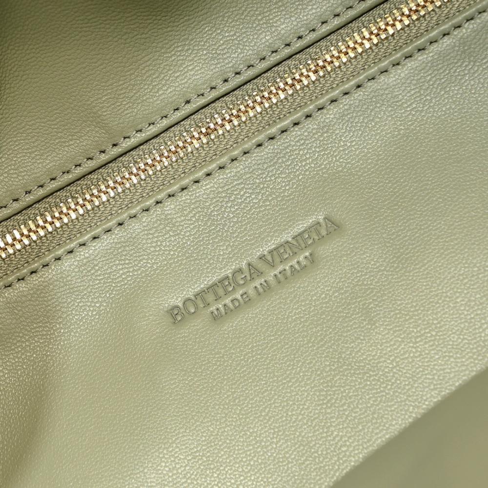Woven Leather Top Handle Bag