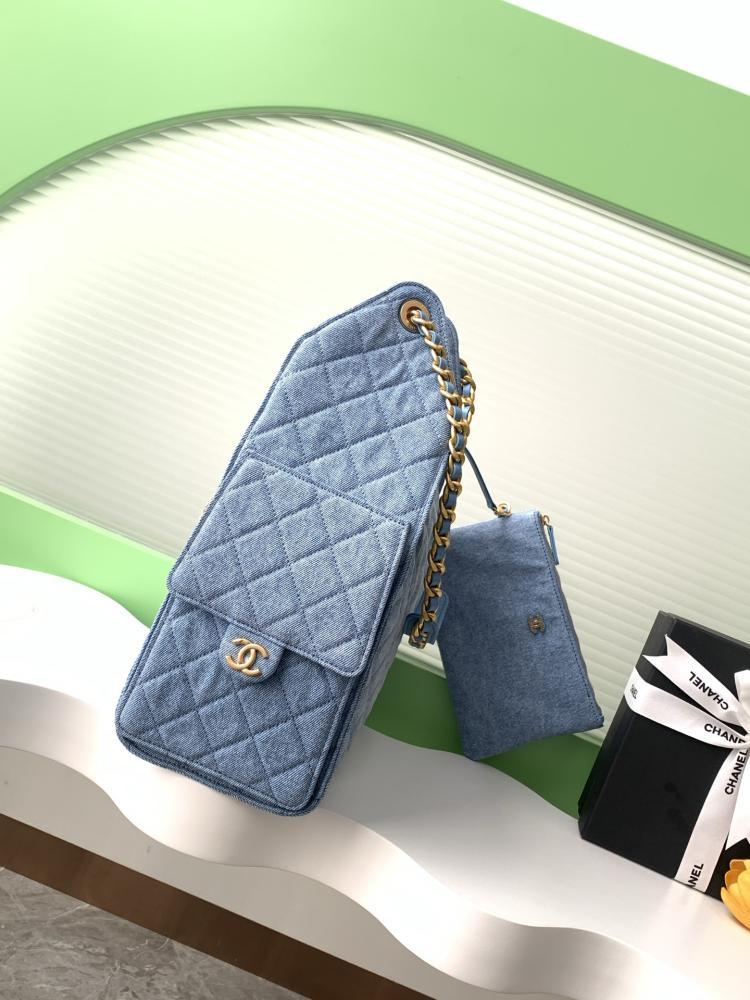 Alma Denim Bucket Bag