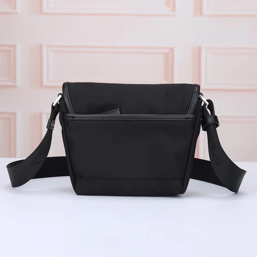 Italian-Inspired Stylish Woven Nylon Shoulder Bag