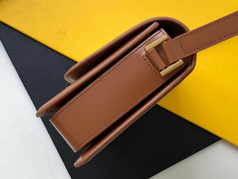 Modern Refined Leather Top Handle Bag