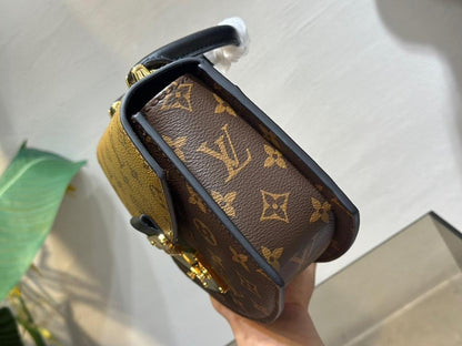 Classic Luxury Monogram Shoulder Bag