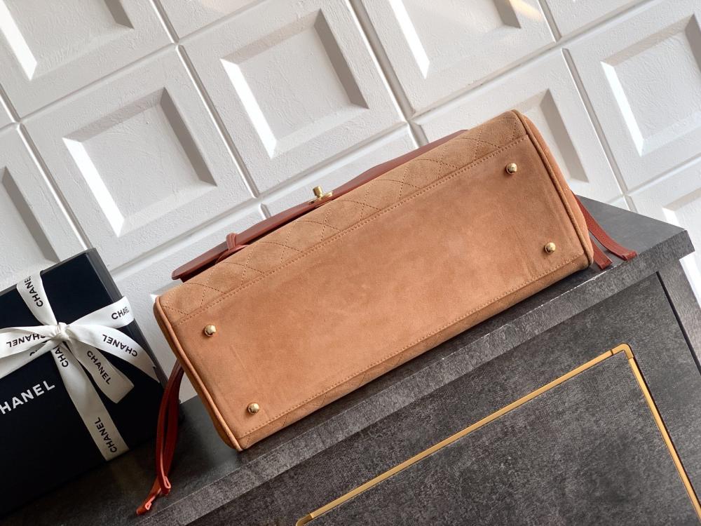 Classic Leather Top Handle Bag