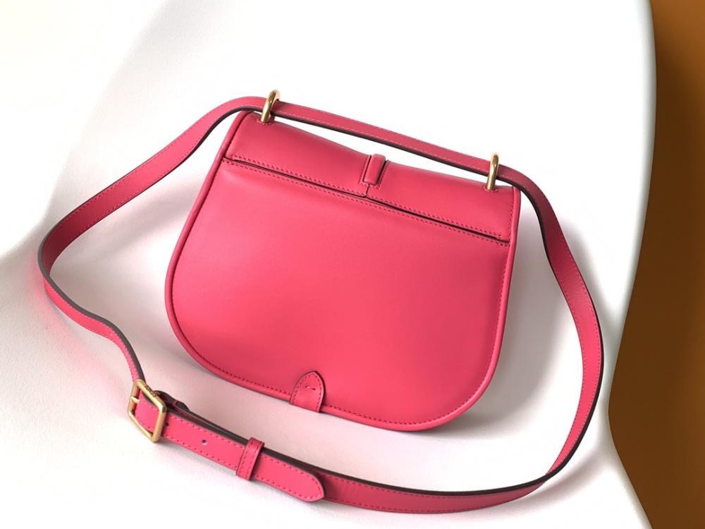 Leather Top Handle Bag