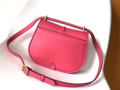 Leather Top Handle Bag