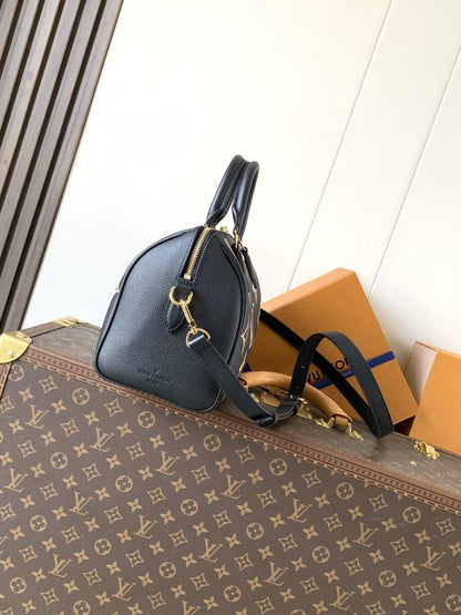 Leather Top Handle Bag