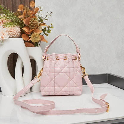 Stylish Premium Gold Lambskin Shoulder Bag