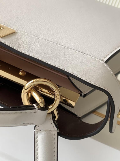 Leather Top Handle Bag
