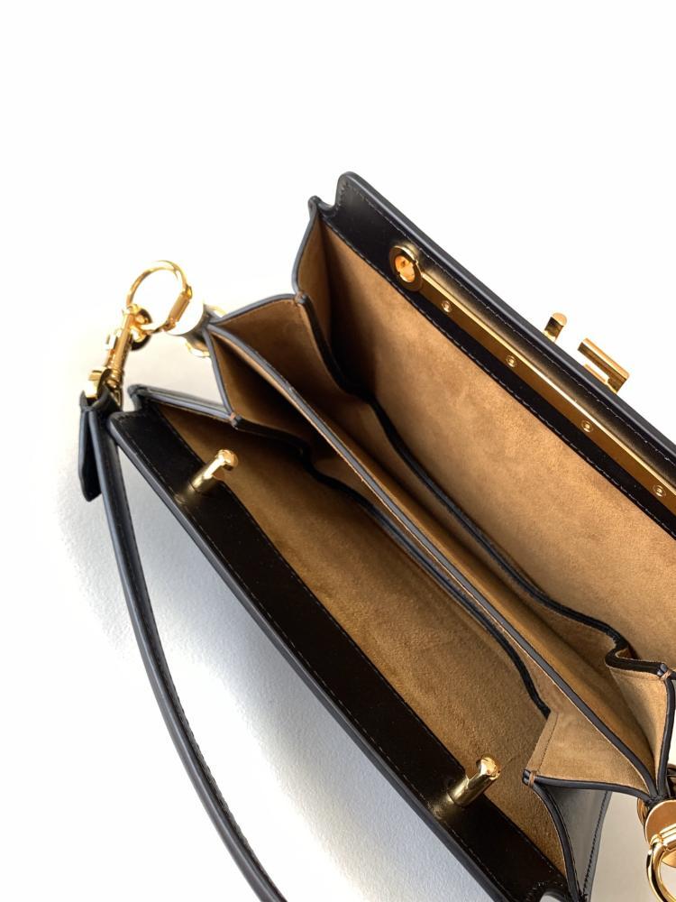 Leather Top Handle Bag