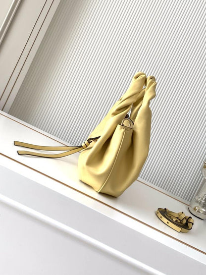 Leather Top Handle Bag