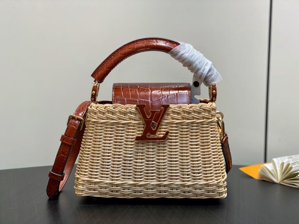 Leather Top Handle Bag