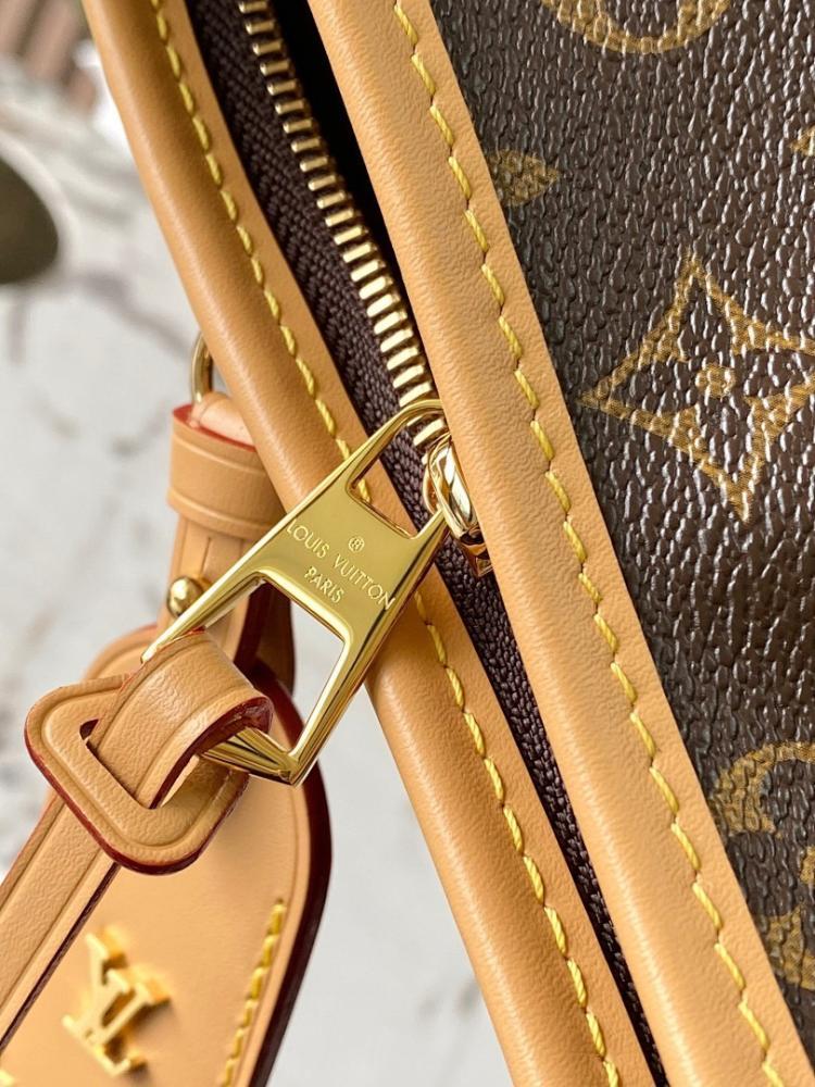 Modern Monogram Leather Shoulder Bag – Limited Edition