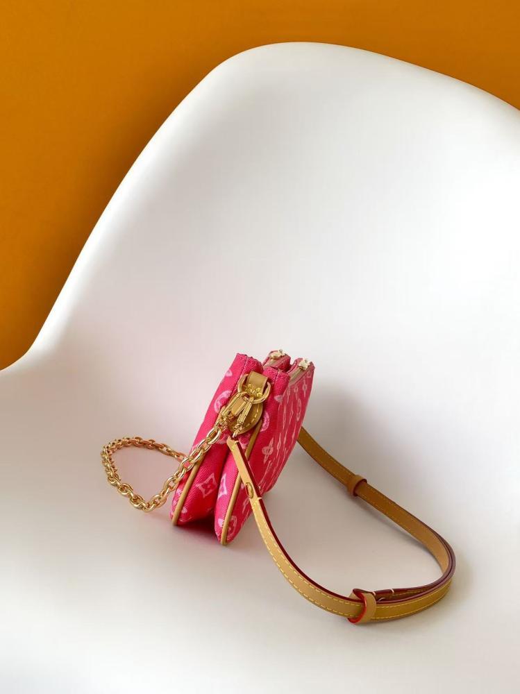 Gold Top Handle Bag