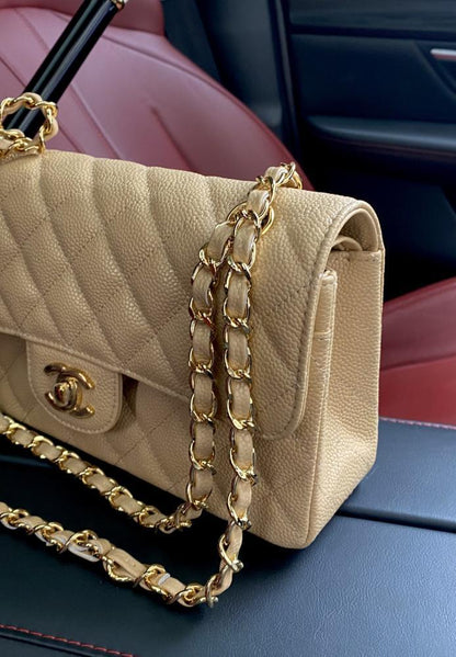 Leather Top Handle Bag