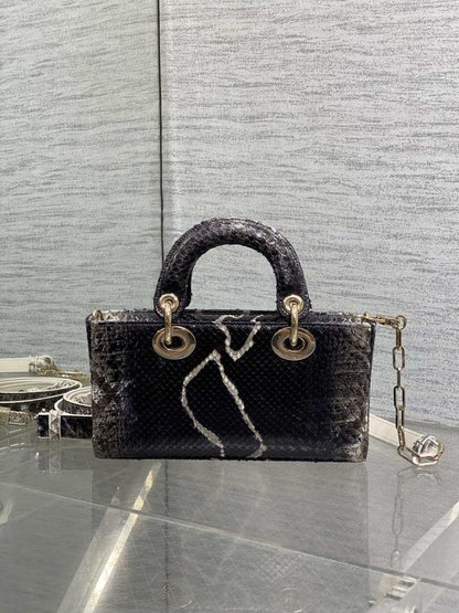 Classic Leather Top Handle Bag
