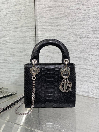 Luxury Leather Top Handle Bag