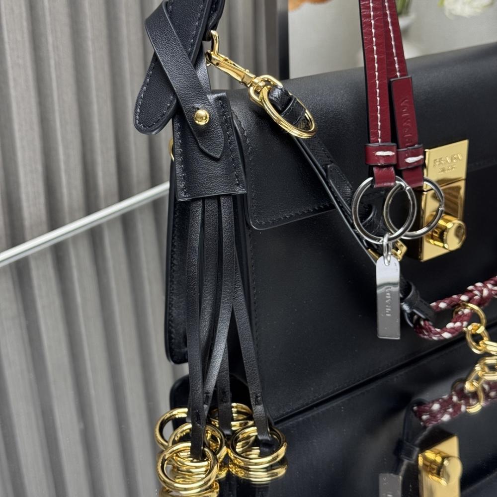 Leather Top Handle Bag