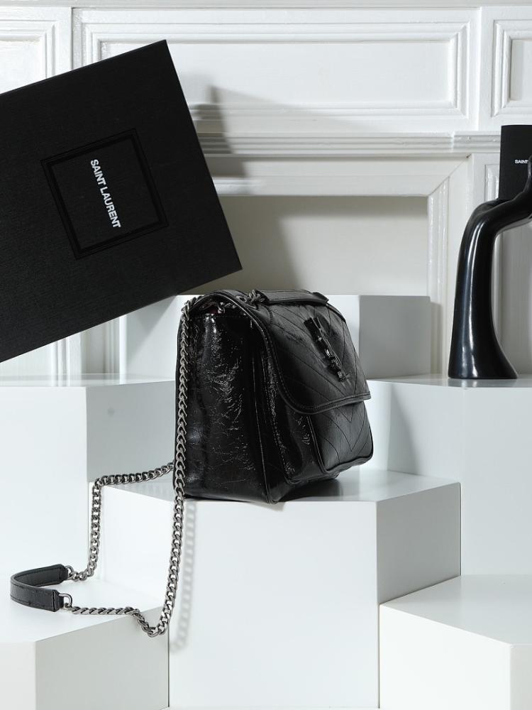 Stylish Refined Leather Shoulder Bag