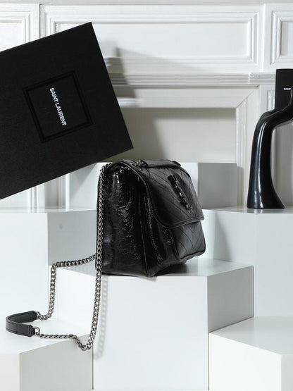 Stylish Refined Leather Shoulder Bag