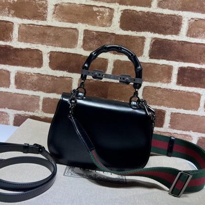 Practical Elegant Leather Top Handle Bag