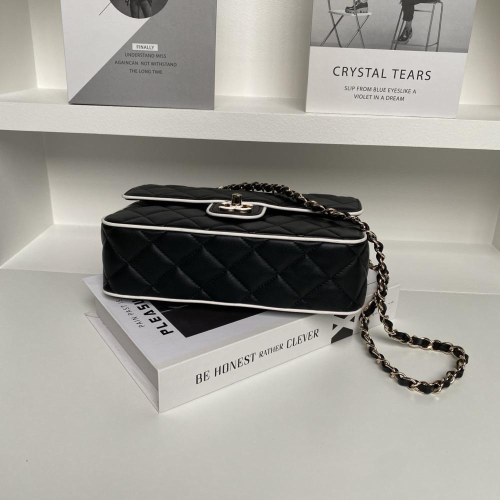 Lambskin Top Handle Bag