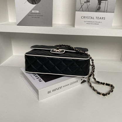Lambskin Top Handle Bag
