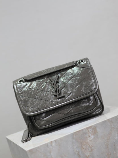 Leather Top Handle Bag