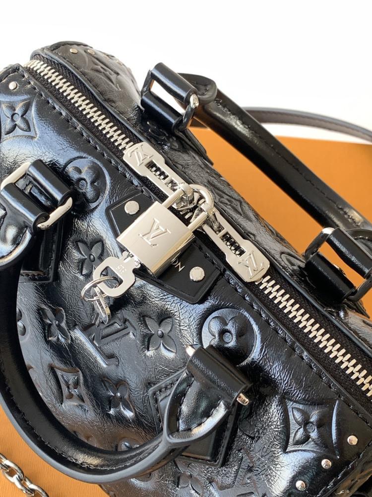 Leather Top Handle Bag
