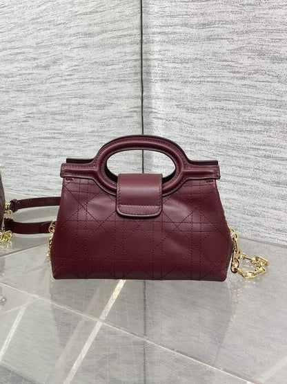 Leather Top Handle Bag