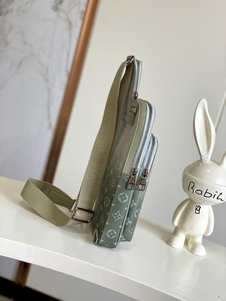 Stylish Refined Green Canvas Top Handle Bag