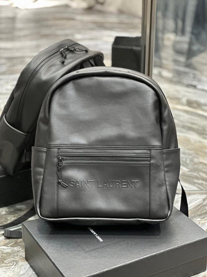 Modern Italian-Inspired Leather Backpack