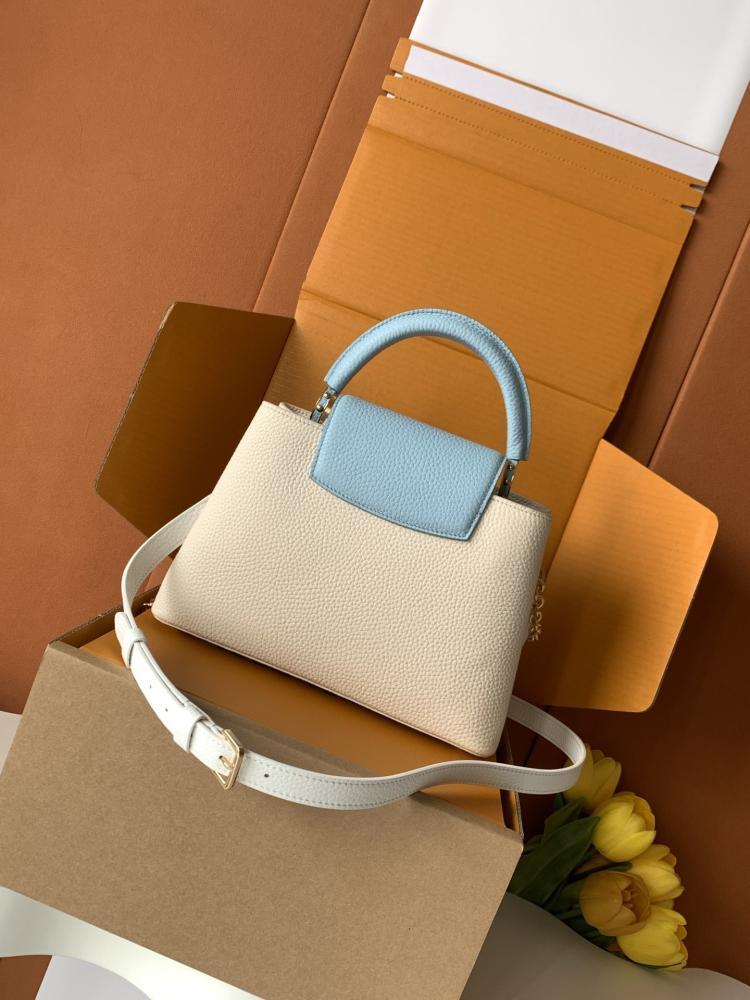 Leather Top Handle Bag