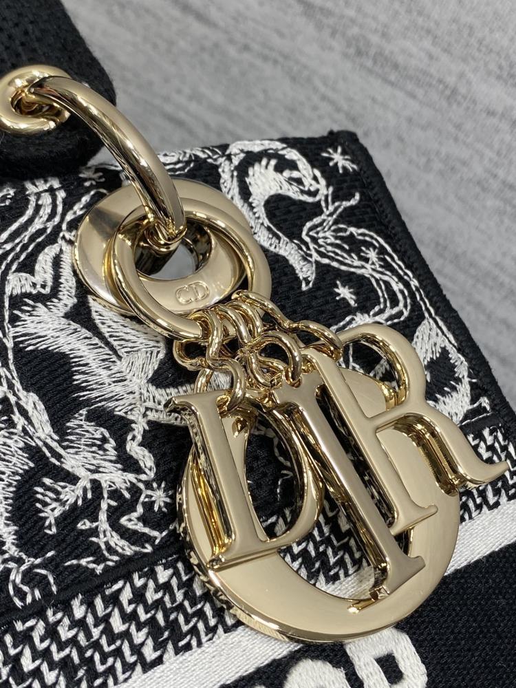 Embroidered Top Handle Bag