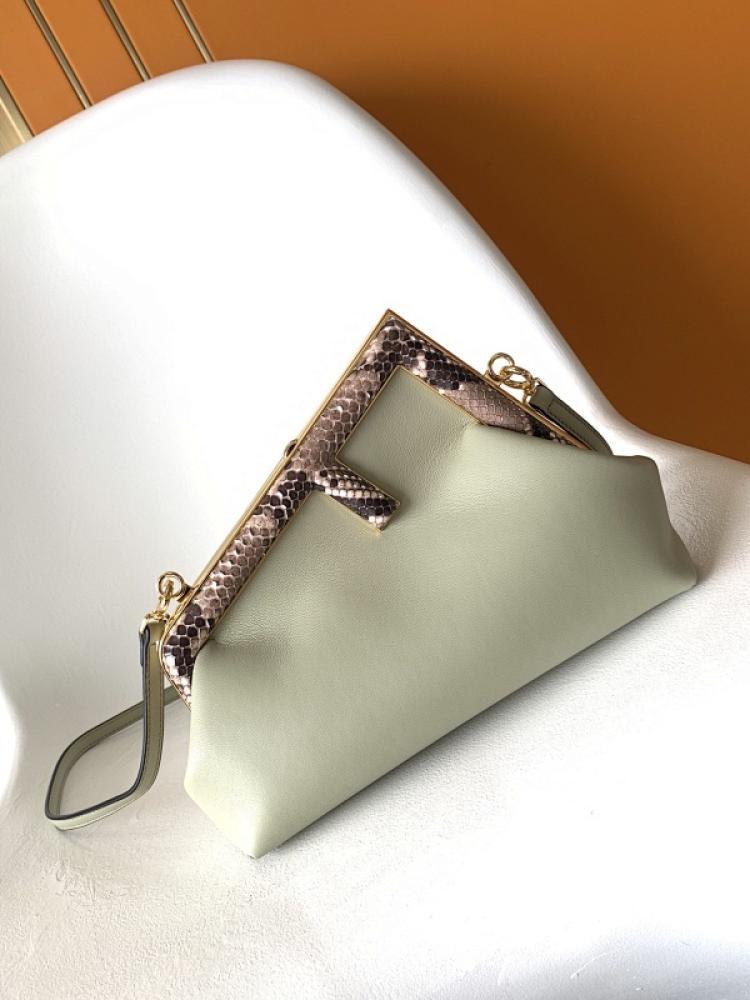 Lambskin Top Handle Bag