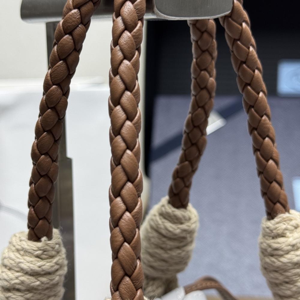 Woven Top Handle Bag
