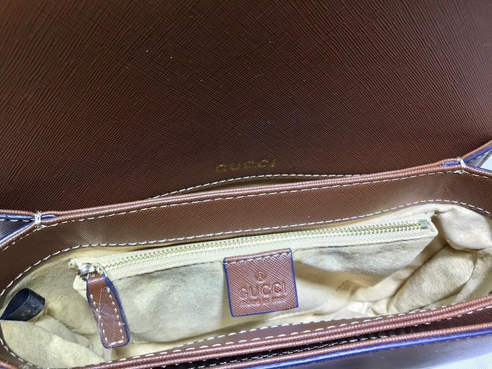 Modern Italian-Inspired Brown Leather Crossbody Bag