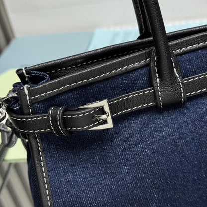 Classic Denim Crossbody Bag