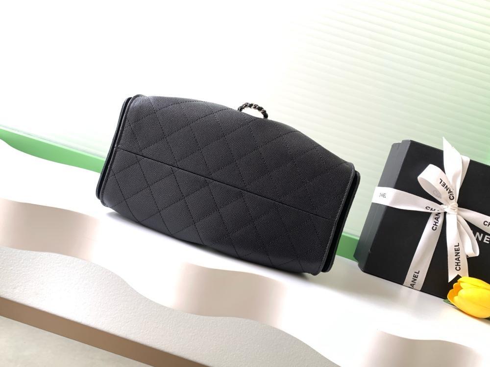 Leather Top Handle Bag