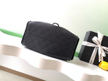 Leather Top Handle Bag